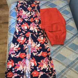 Floral Coat Style Top